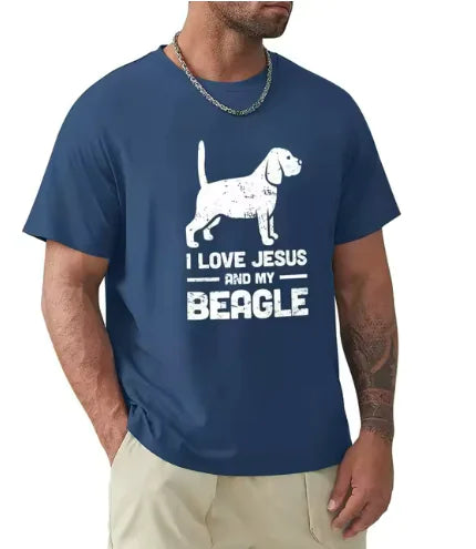 Beagle - Funny Jesus Christian Dog T-shirt