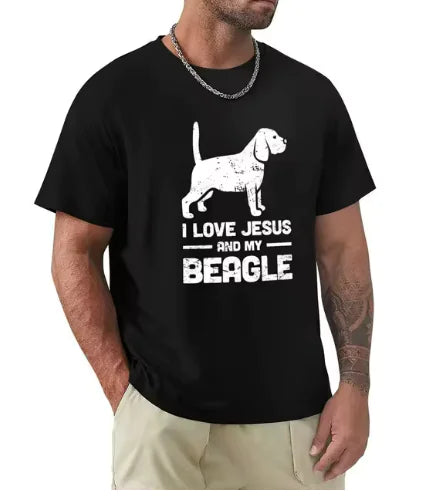 Beagle - Funny Jesus Christian Dog T-shirt