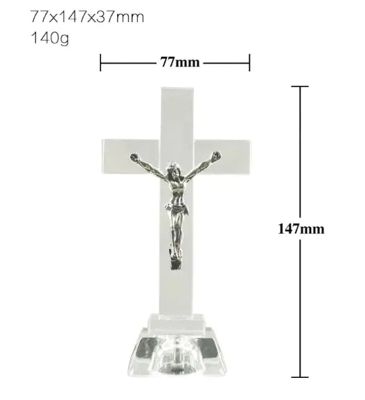 Crystal Cross Ornaments