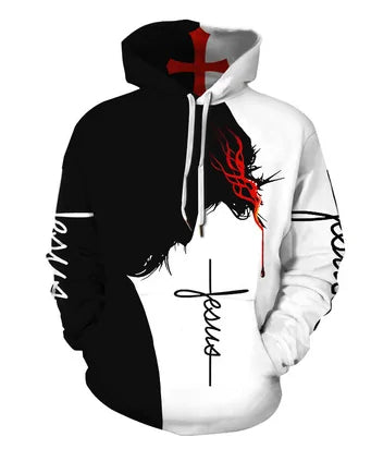 3D Printed Jesus Hoodie