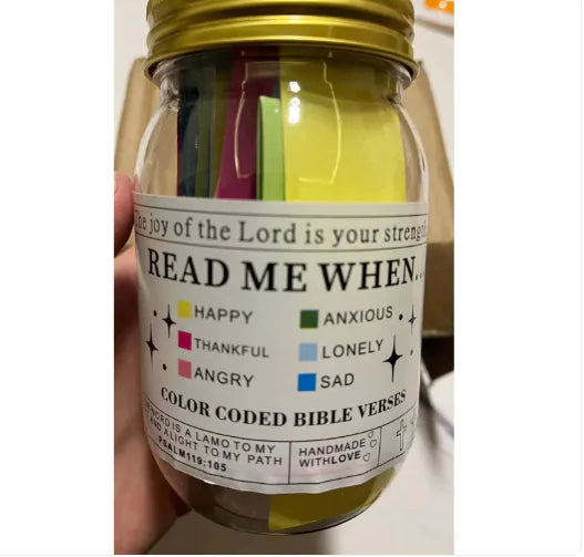 Bible Verses In A Jar Christian Gifts